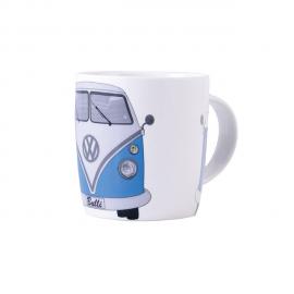 Presentartiklar Kaffe Muggar gjorda av New Bone China med blå T1 Buss 400ml www.vwdelar.se